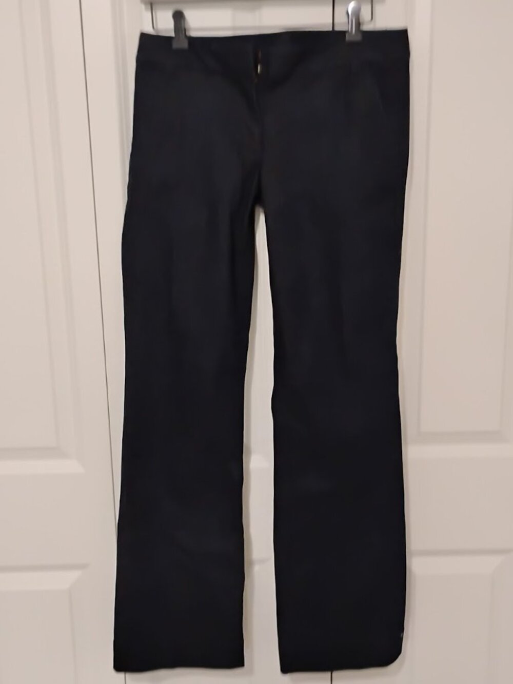 J.Crew Women's Dark Navy Blue City Fit Straight-Leg Trouser Jeans Size 4